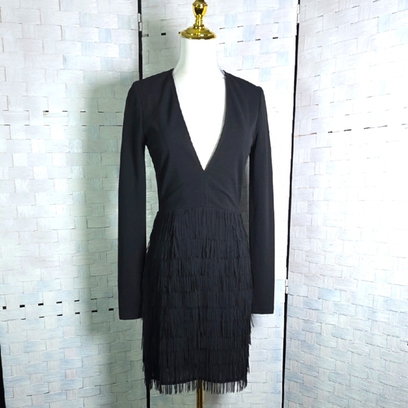 MISSGUIDED FRINGE DRESS - Picture 8 of 8